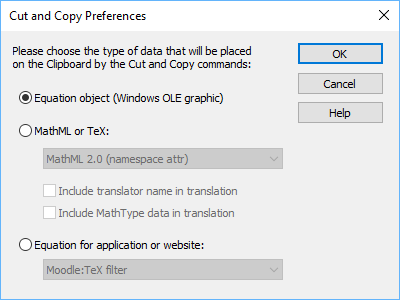 type in tex mathtype for mac