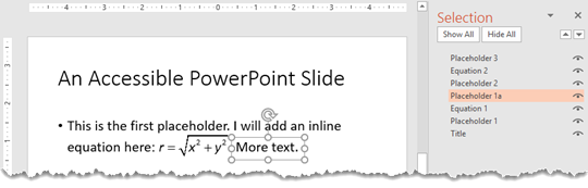 mathml powerpoint 2016 mac equation